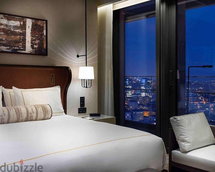 غرفة فندقية متشطبة بالفرش شراكة مع فندق كونكورد السلام بمقدم 10 % وتسهيلات في السداد بربح سنوي 2,000,000ج بالعقد 5