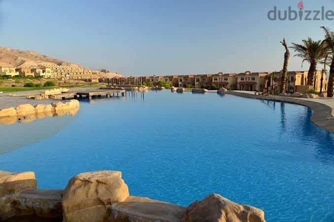 Townhouse 162m for sale in Telal Ain Sokhna telal ain sokhna - townhouse- A very distinctive panoramic view 8
