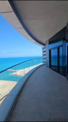 348 sqm hotel apartment with panoramic view in front of the sea, hotel finishing in New Alamein, North Coast, in El Alamein Towers (The Gate) 0