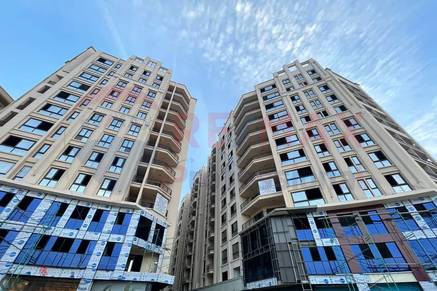 Own your apartment with a view on the Plaza in the heart of Smouha, at a price per square meter starting from 27,500 EGP 0