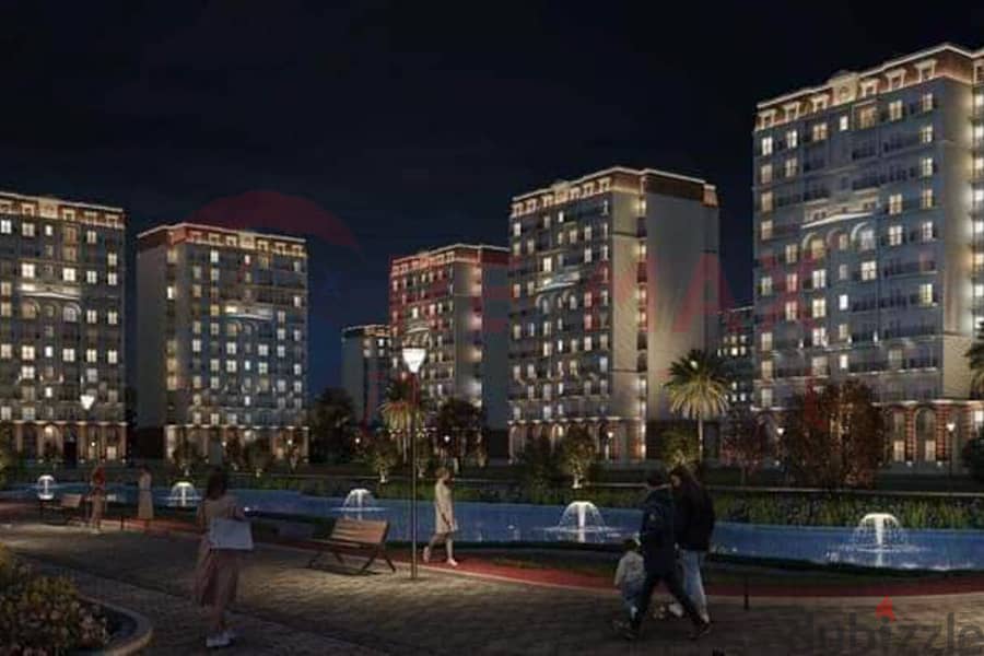 Own your apartment with a direct view of the club in the heart of Sawary 1