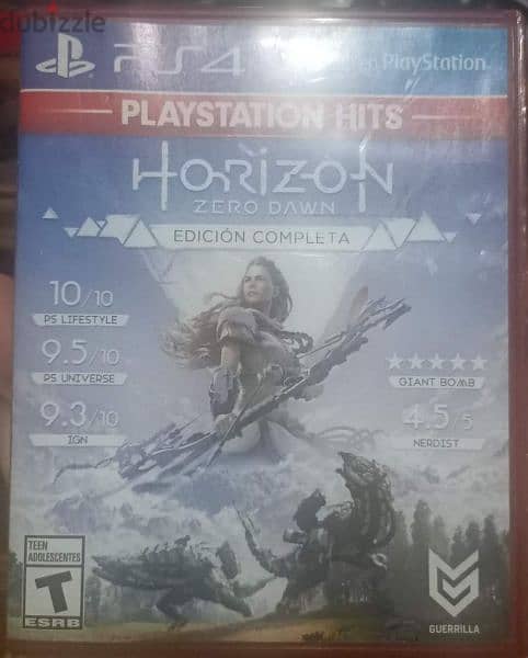 horizon zero down complete edition used cd(support arabic) 0