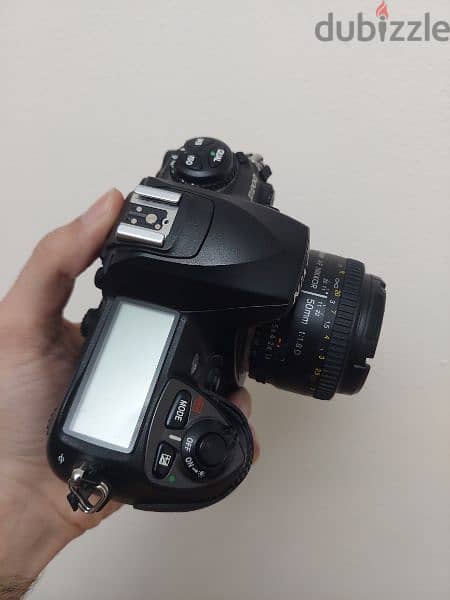 nikon d200 + 50mm f1.8 lens 3