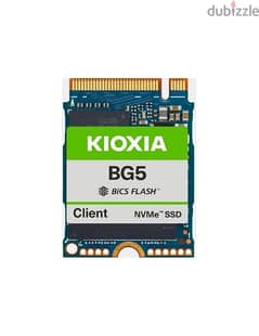 هاردات Kioxia ssd M. 2 Nvme 256 GB Gen 4x4 جديده هيلث 100%