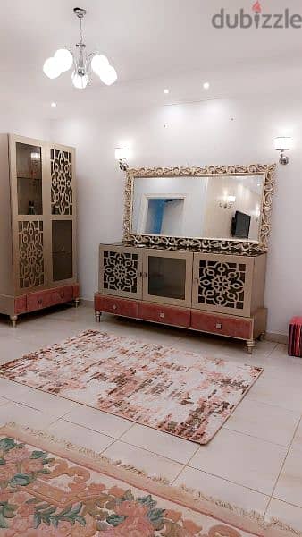 شقه للايجار المفروش بالياسمين fully furnished apartment in elyasmin 1