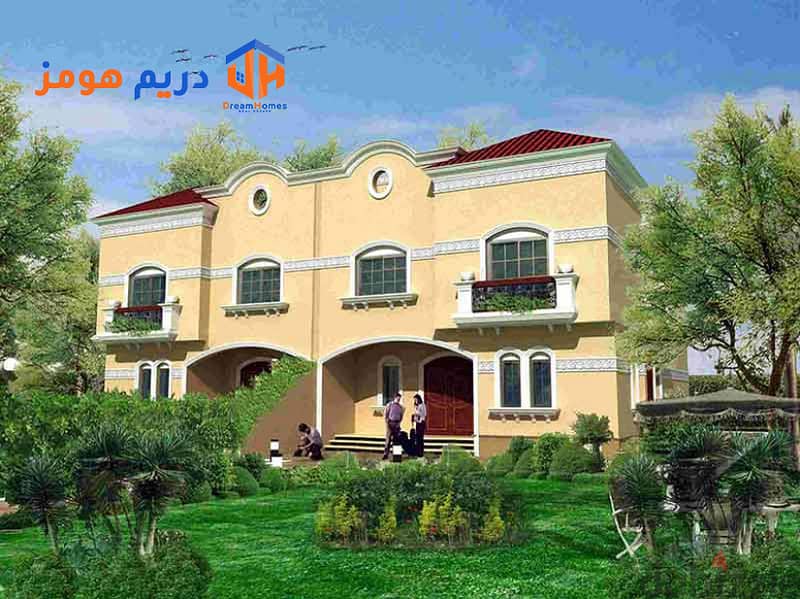 A villa with international designs in the most prestigious compound in the settlement, with the lowest down payment and interest-free installments 7