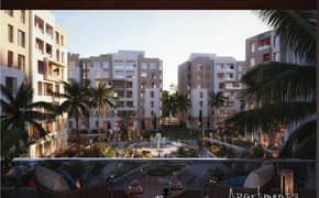 Fully finished apartment with garden for sale in installments over 9 years in Mostakbal City, next to Bloomfields, with a 5% down payment