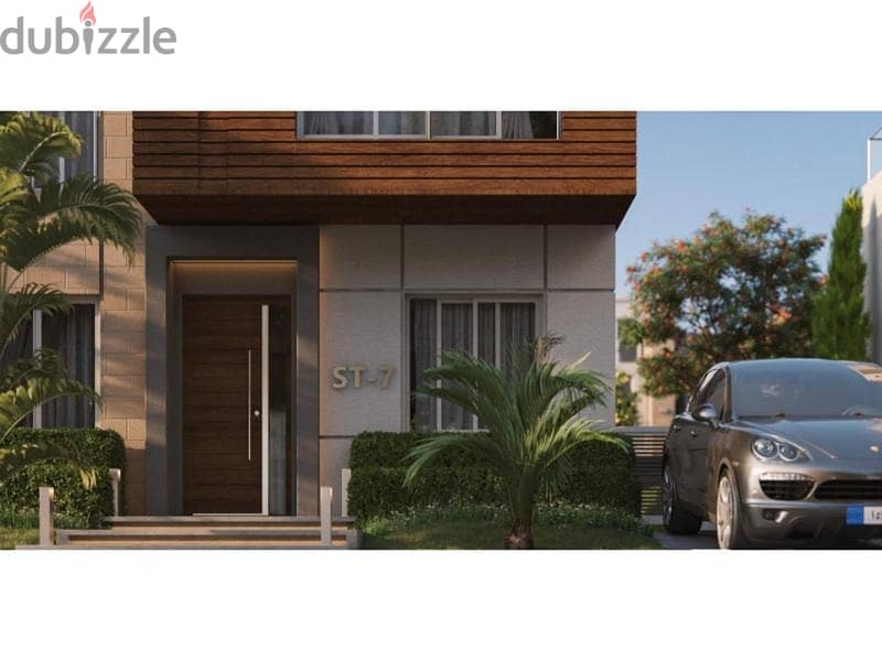 Standalone 303 sqm delivery after one year, at the best price, view of the landscape, in Azzar 2 Compound, Fifth Settlement 5