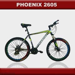 دراجة هوائية سريعة phoenix 2605 (هجين "للطرق الممهدة والوعرة") مقاس ٢٨ 0