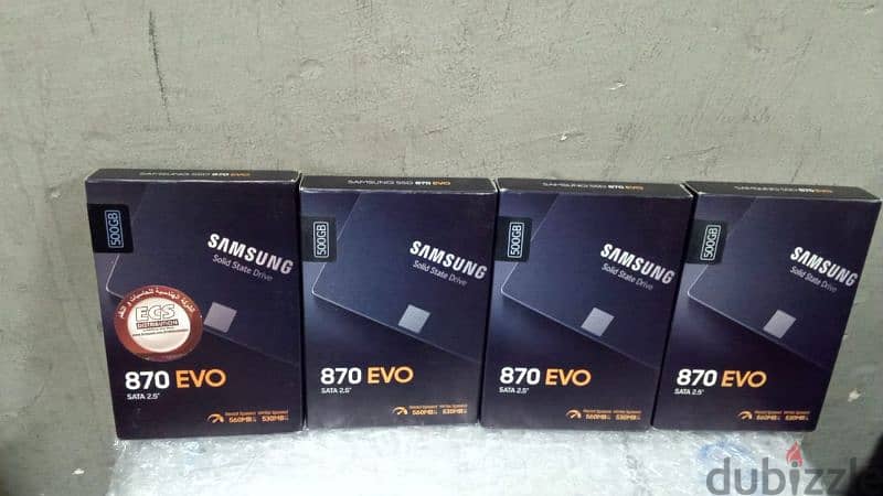 SSD 500GB Samsung Evo 870&980 1