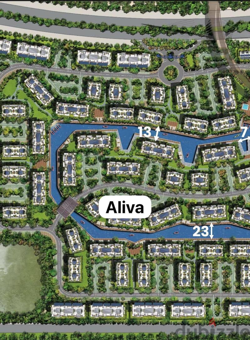 أفضل سعر ريسيل اليفا ماونتن فيو مستقبل سيتي شقة 2 غرفتين تكملة أقساط حتى 2031 باقل من سعر الشركة Aliva Mountain View 4