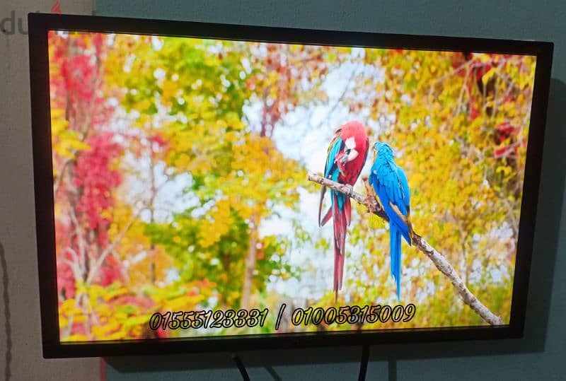 شاشة 24 بوصة أصلية LED FHD IPS بالكرتونة والضمان معاها رسيفر HD هدية 11