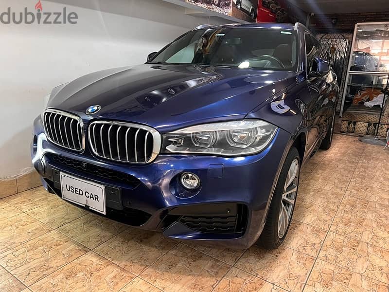 BMW X6 2018 new profile  like zero all fabrica 0