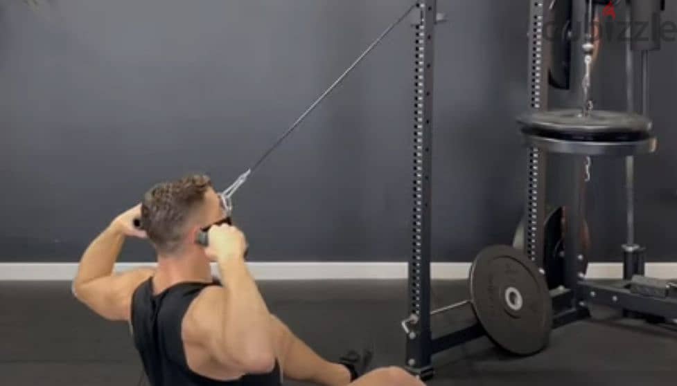 . Portable gym, home cable machine & TRX 3