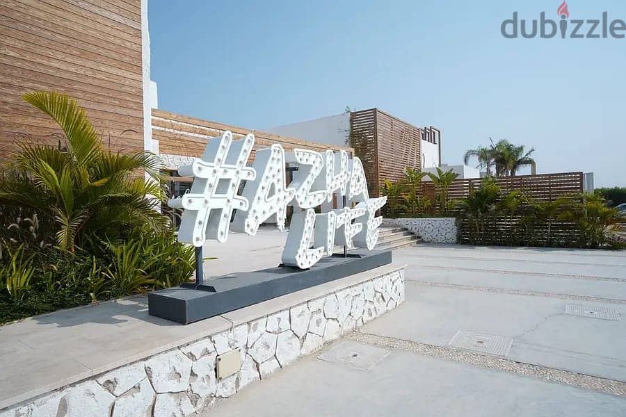 Luxury duplex with a view on the Crystal Lagoon and the sea in Azha North Coast - with a down payment of 2.6 million & the rest installments up to 8Yy 1