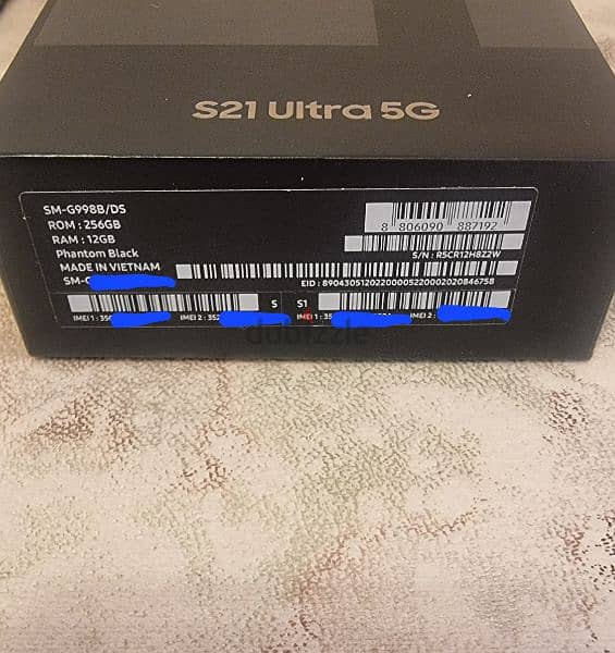 Samsung S21 Ultra بجميع مشتملاته بدون خدووش 5