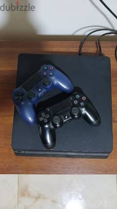 ps4 slim 500gb with 2 controllers