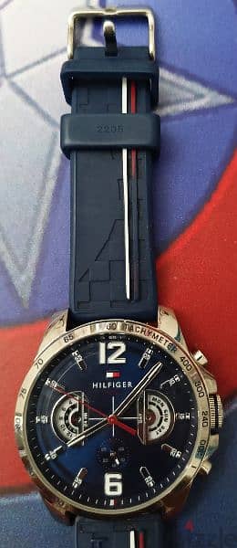 ساعه  Tommy Hilfiger اصليه ،  مقاس ٤٥ مم،