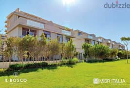 Villa For Sale 488M Ready To Move in il Bosco New Capital | فيلا للبيع أستلام فوري 488م بالتقسيط في البوسكو العاصمة الأدارية