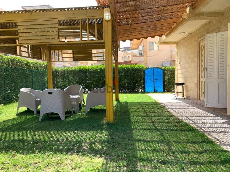Independent villa for sale in the best compound in New Cairo next to Madinaty, a very special location and a fabulous view on the largest landscape 6