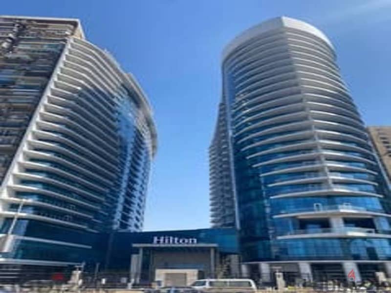 Hotel apartment for sale under the management of the Hilton Hotel on the Nile, directly on Maadi Corniche, in installments 7