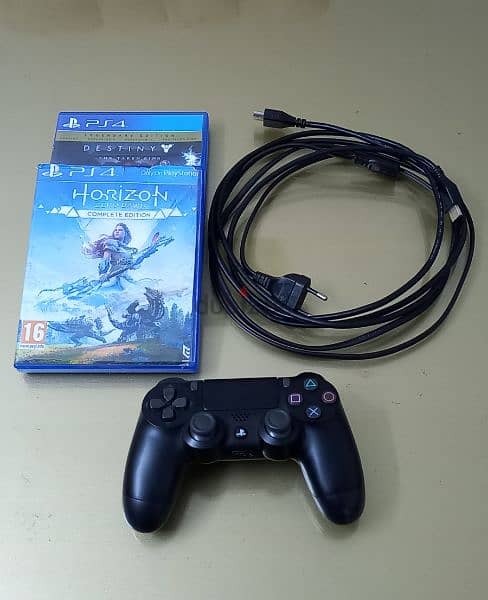 PS4 ORIGINAL FAT 500GB+Original control+2games 1