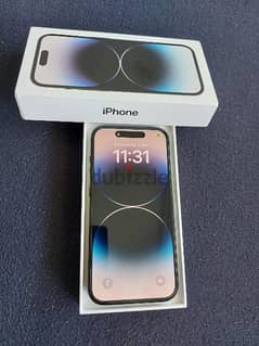 Iphone 14 pro 128GB Space Black with Box