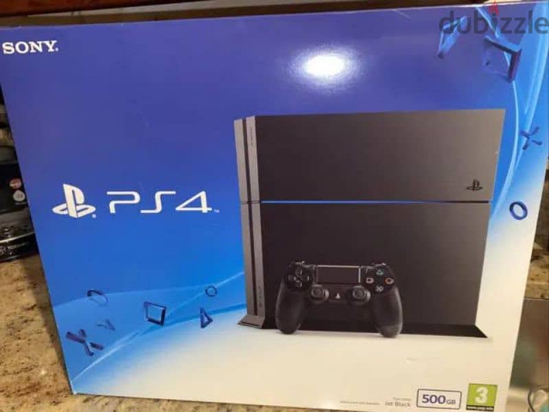 PS4 ORIGINAL FAT 500GB+Original control+2games 8