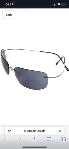 Silhouette Sunglasses Titan Titanium Wire Framless 0