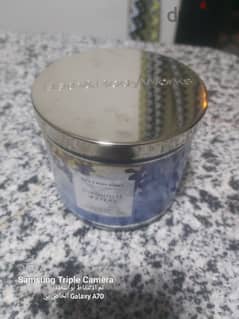 Scented candle from Bath and Body