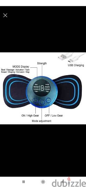 Mini portable electric massager , you can keep it anywhere 3