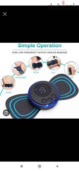 Mini portable electric massager , you can keep it anywhere 4