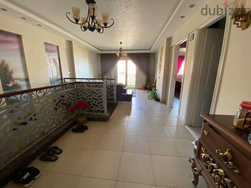 Duplex apartment for sale, 288 sqm, New Smouha, in front of Heliopolis School and Urology Hospital – 4,850,000 EGP cash 6