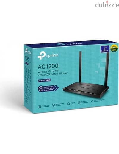 راوتر tplink vr400 استعمال يومين