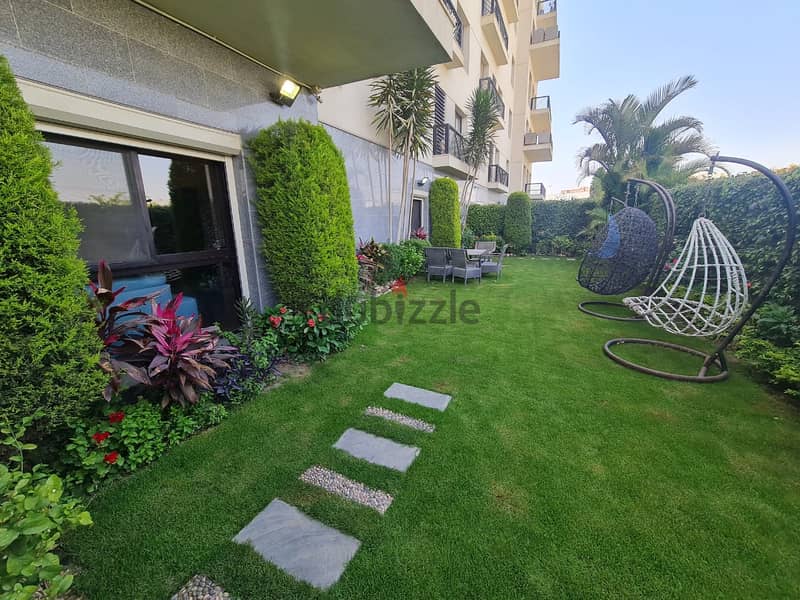 Apartment 230m with garden + Kitchen sale Eastown Sodic New Cairo 2