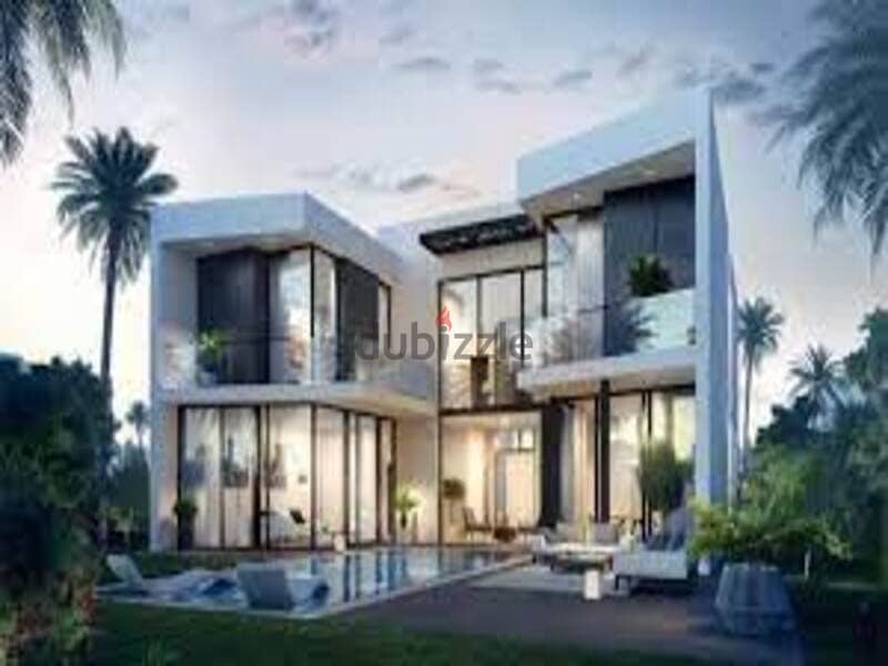 villa for sale in Badya Palm Hills Type N Land area: 255 9