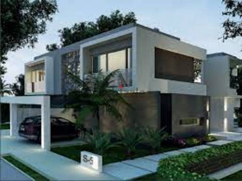 villa for sale in Badya Palm Hills Type N Land area: 255 10