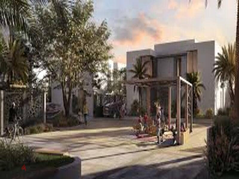 villa for sale in Badya Palm Hills Type N Land area: 255 16