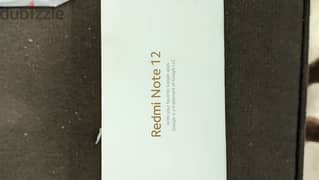redmi Note 12 - 8GB RAM - 256GB ROM