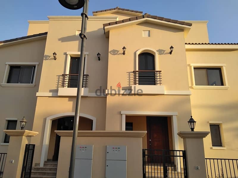 Fully finished standalone villa with the best location for rent in Uptown Cairo 3