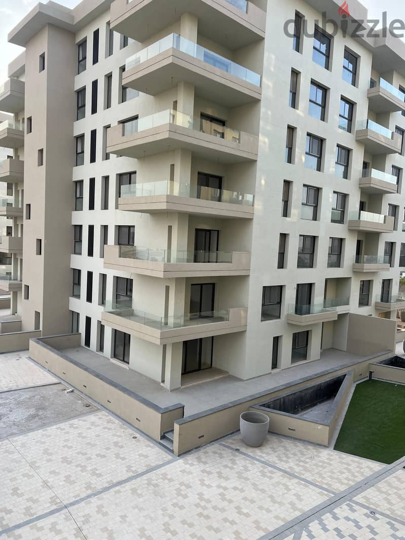 fully finished apartment 125M for sale in Alburouj new cairo next to international Medical Center & On the Suez Road5% down payment & installment. . . . . 1