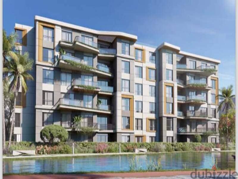 Apartment 252m with private garden ready to move for sale in Palm Hills | New Cairo 1