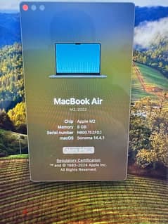 MacBook Air M2 13.6 Inch Open Box 0