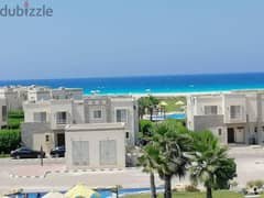 amwaj challet for rent sea view first row, north coast