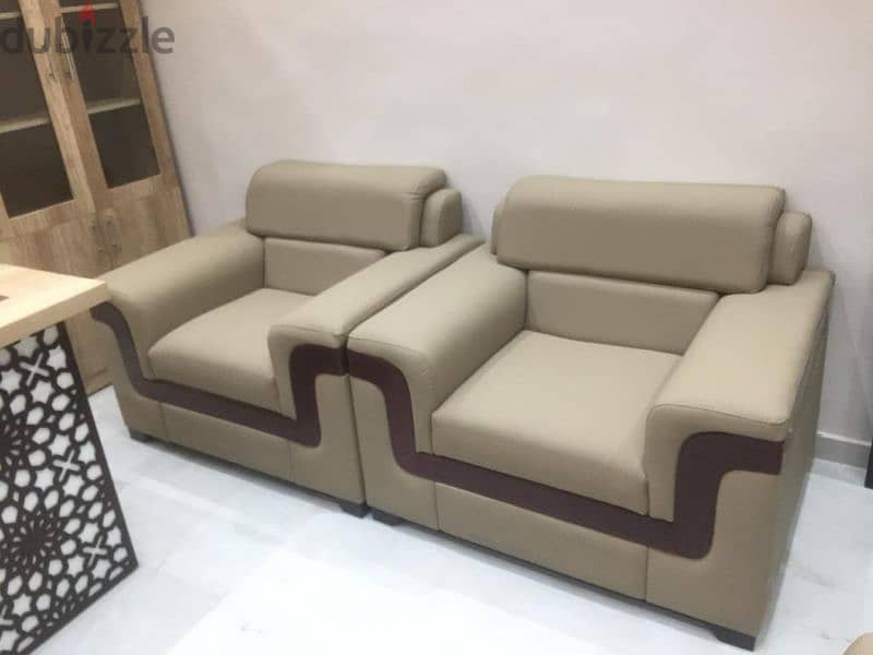 انتريه جلد مودرن متوفر اي لون -modern sofa 2