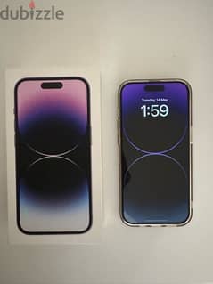 I phone 14 pro Dual Sim 256G Deep purple 0