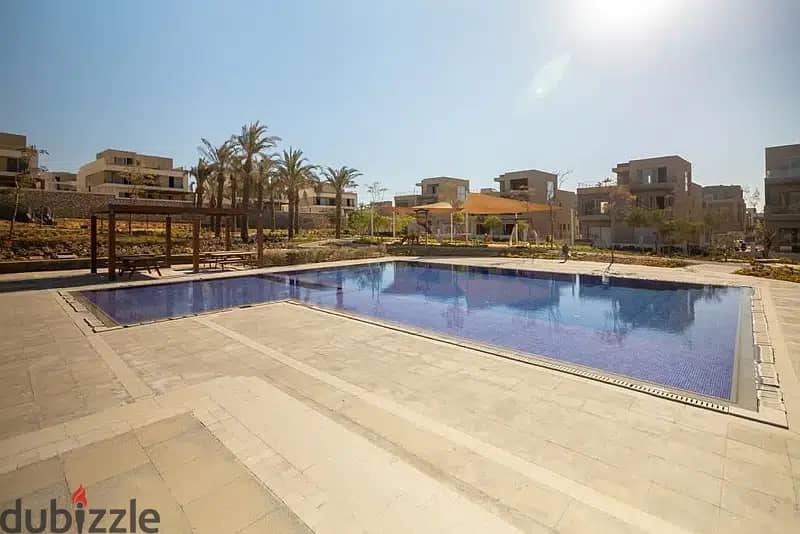 for sale apartment fully finished prime location in compound palm hills new cairo 2