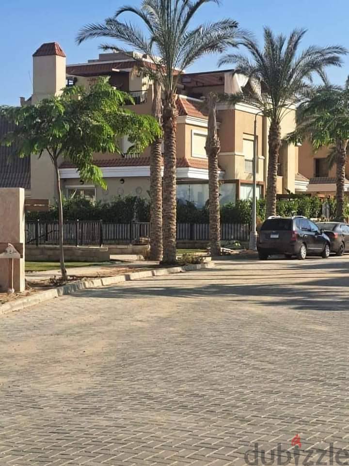 Sarai Compound, S Villa, for sale, resale installment, 239 sqm, 3 floors, corner, double view, in the Sheya phase, at a special price, wall by the wal 6