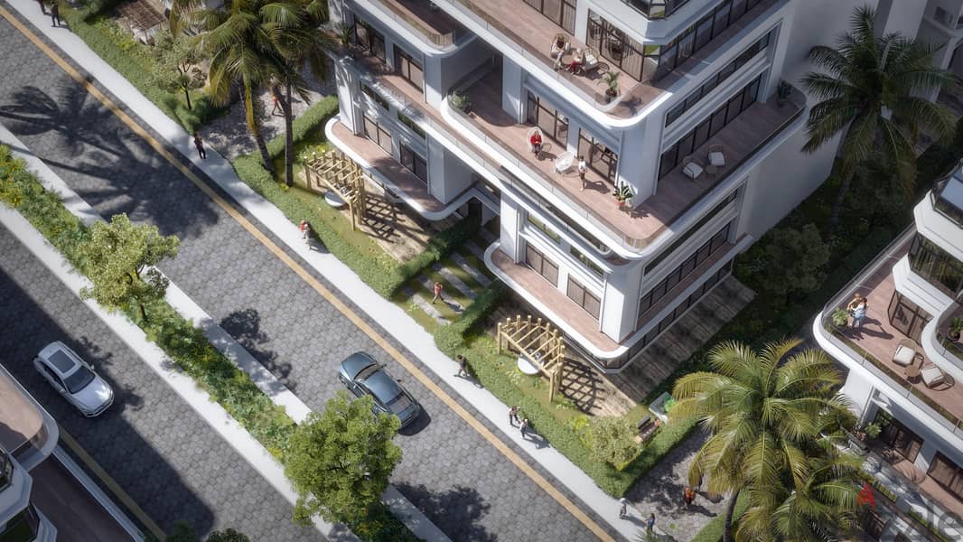 Reserve a 114 sqm semi-finished apartment in the heart of the New Administrative Capital, near Bin Zayed Axis and behind the Swedish University, wi 1