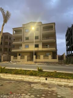 Apartment for sale, 280 square meters in front, in a prime location in El Shorouk, directly on Al Horreya Road, immediate delivery 0